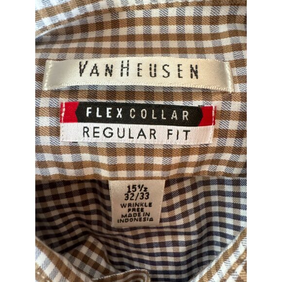 Four Mens Button-Down Dress Shirts Regular Fit Size 15.5 cotton blend Asst Color - Picture 6 of 16